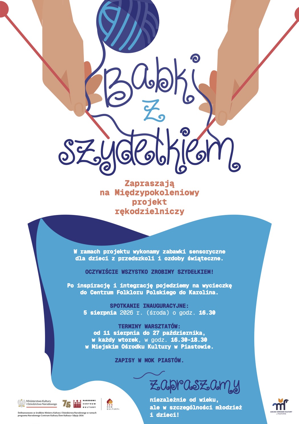 BABKI Z SZYDEŁKIEM – Inicjatywa społeczna w ramach programu Dom Kultury+ Inicjatywy Lokalne 2026