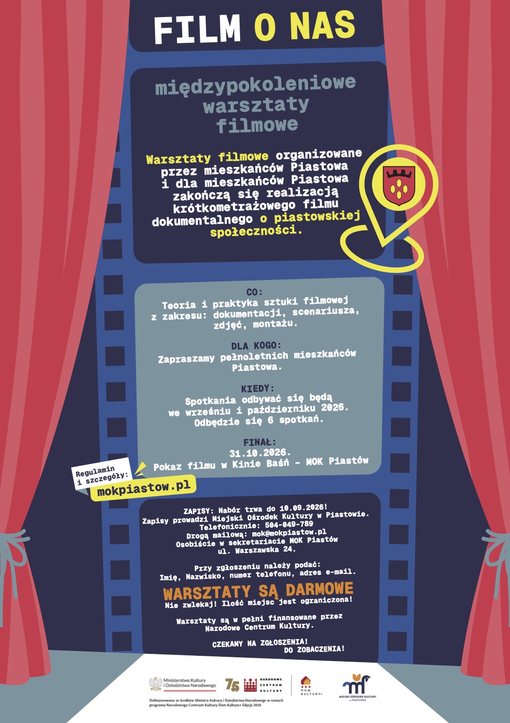 FILM O NAS – Inicjatywa społeczna w ramach programu Dom Kultury+ Inicjatywy Lokalne 2026